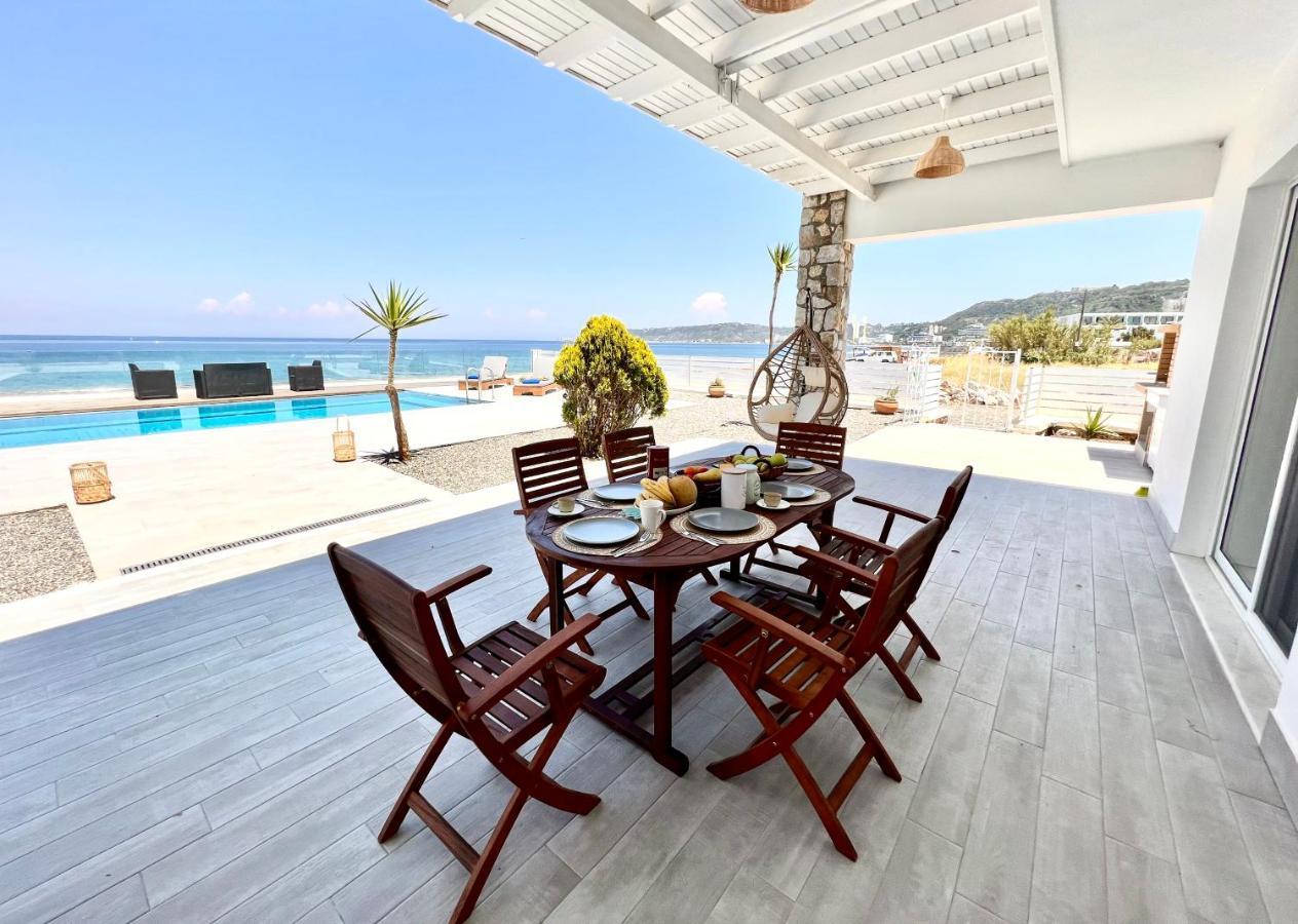 Vaso Beach Front Villa Ialysos  Exterior foto